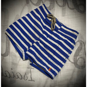 Baby Polo Ralph Lauren Swim Trunks 12 Months Blue White Striped mo